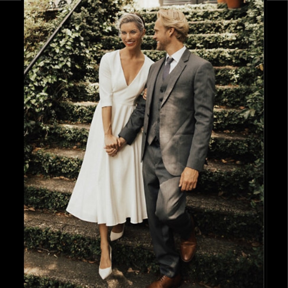 NWOT BHLDN Valdis Dress White size 4